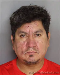 Mugshot of Wilmer Garzon-Guzman booked in Berkeley County, South Carolina on August 7, 2026