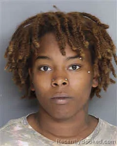 Mugshot of Jade Ariana Harris booked in Berkeley County, South Carolina on May 16, 2026