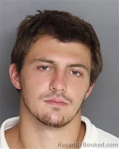 Mugshot of Garrett Mathew Johnson booked in Berkeley County, South Carolina on August 11, 2026