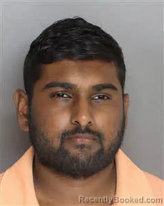 Mugshot of Akhil Prathipati booked in Berkeley County, South Carolina on July 4, 2026