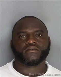 Mugshot of Harold Karnotshe Robinson booked in Berkeley County, South Carolina on August 11, 2026