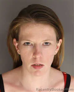 Mugshot of Sarah Elizabeth Regen booked in Berkeley County, South Carolina on April 21, 2026