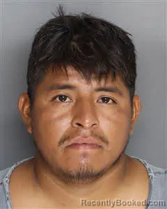 Mugshot of Alexis Santiago-Lopez booked in Berkeley County, South Carolina on August 18, 2026