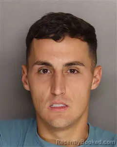 Mugshot of Adam Joseph Schuster booked in Berkeley County, South Carolina on August 10, 2026