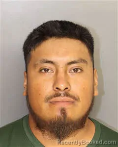 Mugshot of Miguel Santiago-Garcia booked in Berkeley County, South Carolina on July 12, 2026