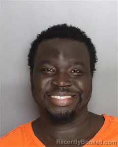 Mugshot of David Obale Vincent booked in Berkeley County, South Carolina on August 23, 2026