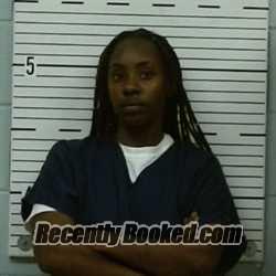 Booking photo from Lowndes County, Alabama