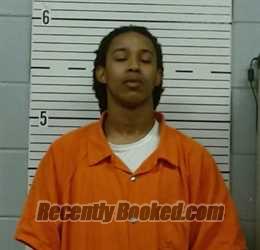 Booking photo from Lowndes County, Alabama
