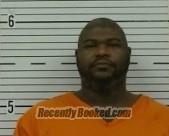 Booking photo from Lowndes County, Alabama