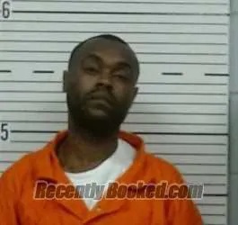 Booking photo from Lowndes County, Alabama