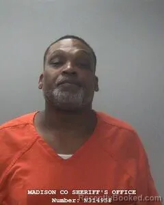 Mugshot of Felton L Matthews booked in Madison County, Alabama on August 22, 2026
