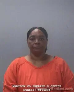 Mugshot of Charlene A Grays booked in Madison County, Alabama on August 24, 2026