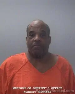 Mugshot of Kenneth R Cooper booked in Madison County, Alabama on August 20, 2026