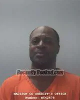Booking photo from Madison County, Alabama