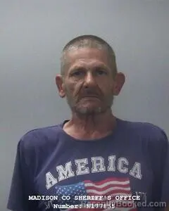 Mugshot of Charles E Harbin booked in Madison County, Alabama on July 29, 2026