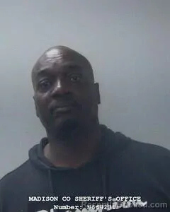 Mugshot of PATRICK L JONES booked in Madison County, Alabama on April 22, 2026