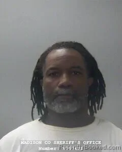 Mugshot of SYLVESTER JAMES booked in Madison County, Alabama on May 8, 2026
