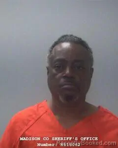 Mugshot of MICHAEL E HARRIS booked in Madison County, Alabama on May 11, 2026