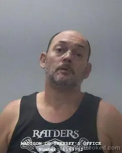 Mugshot of Christopher S Thomas booked in Madison County, Alabama on July 25, 2026