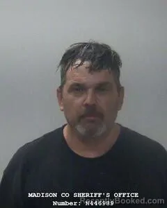 Mugshot of JOHN G PUGH booked in Madison County, Alabama on June 17, 2026
