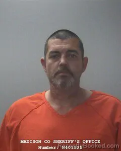 Mugshot of Jason D Sparks booked in Madison County, Alabama on September 29, 2026