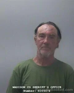 Mugshot of EUGENE B FOLEY booked in Madison County, Alabama on June 19, 2026