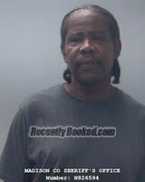 Booking photo from Madison County, Alabama