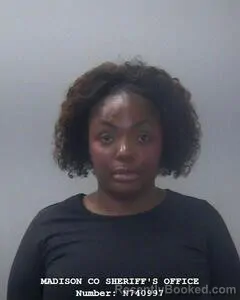 Mugshot of Sabrina N Williams booked in Madison County, Alabama on September 17, 2026