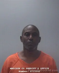 Mugshot of Roderick L Malone booked in Madison County, Alabama on October 9, 2026