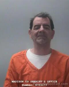 Mugshot of RICHARD W CAMPBELL booked in Madison County, Alabama on June 7, 2026