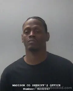 Mugshot of DANTE R SANDERS booked in Madison County, Alabama on May 8, 2026