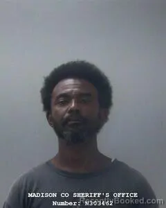 Mugshot of Eric D Leamon booked in Madison County, Alabama on August 18, 2026