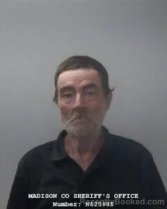 Mugshot of Michael A Wilson booked in Madison County, Alabama on August 14, 2026
