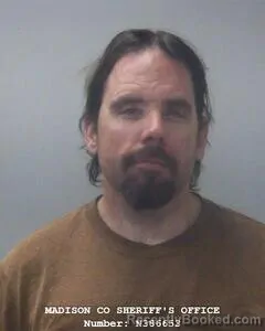 Mugshot of JAMES G STEGALL booked in Madison County, Alabama on April 21, 2026