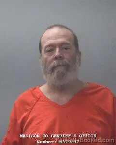 Mugshot of James C Hargrove booked in Madison County, Alabama on August 6, 2026