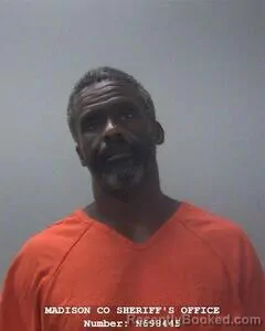 Mugshot of Reginald L Horton booked in Madison County, Alabama on August 18, 2026