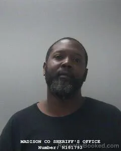 Mugshot of CHARLES D WILLIAMS booked in Madison County, Alabama on July 30, 2026