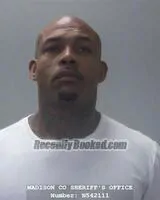 Booking photo from Madison County, Alabama