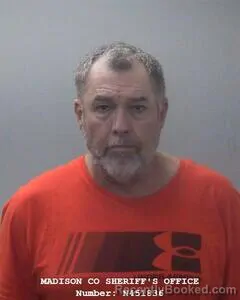 Mugshot of JOHNNY R HATCHER booked in Madison County, Alabama on June 24, 2026