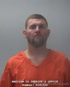 Mugshot of James J Layton booked in Madison County, Alabama on September 27, 2026