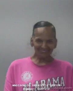 Mugshot of KEISHA L DAVIS booked in Madison County, Alabama on May 11, 2026