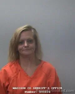 Mugshot of Amanda B Malone booked in Madison County, Alabama on August 18, 2026