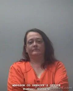 Mugshot of Melissa D Juarez booked in Madison County, Alabama on August 22, 2026
