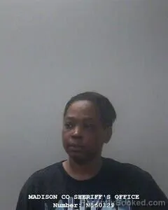 Mugshot of LOLITA A TONEY booked in Madison County, Alabama on June 27, 2026