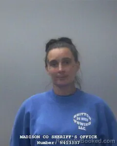 Mugshot of Jennifer A Cormier booked in Madison County, Alabama on September 30, 2026