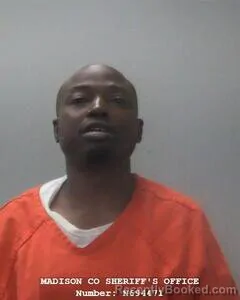 Mugshot of Rayshard D Williams booked in Madison County, Alabama on July 29, 2026
