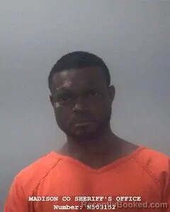 Mugshot of KENDRICK D DAVIS booked in Madison County, Alabama on April 25, 2026