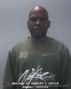 Mugshot of MAUREY D RANDOLPH booked in Madison County, Alabama on April 6, 2026