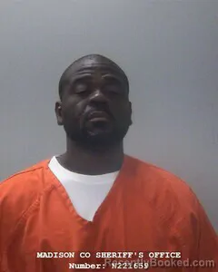 Mugshot of Dajuan T Milton booked in Madison County, Alabama on September 27, 2026