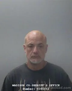 Mugshot of Jackie A Gibbs booked in Madison County, Alabama on August 22, 2026